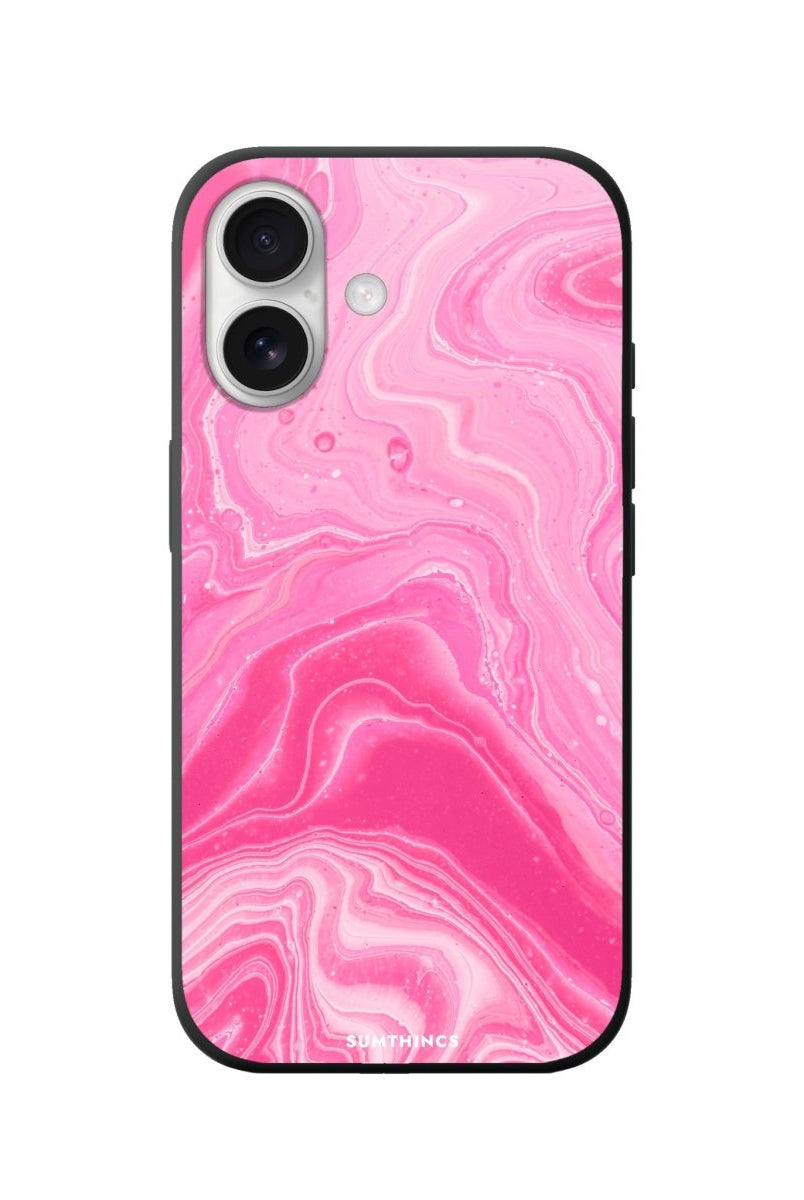 iPhone Pink Marble Premium Telefon Kılıfı - Sumthincs