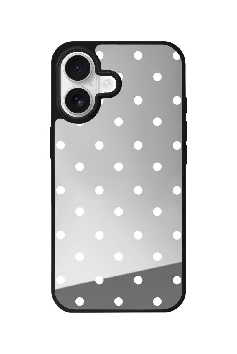 iPhone Polka Dots Mirror Aynalı Telefon Kılıfı - Sumthincs