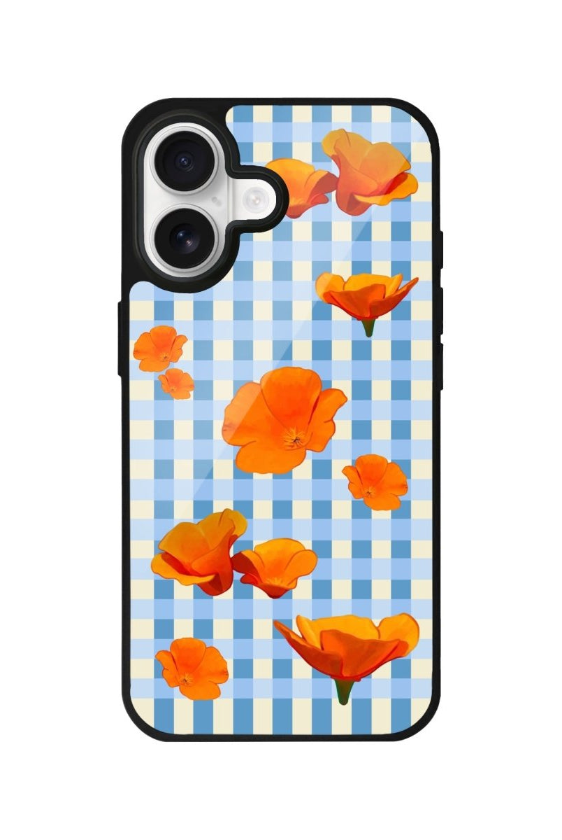 iPhone Poppies Glossy Telefon Kılıfı - Sumthincs