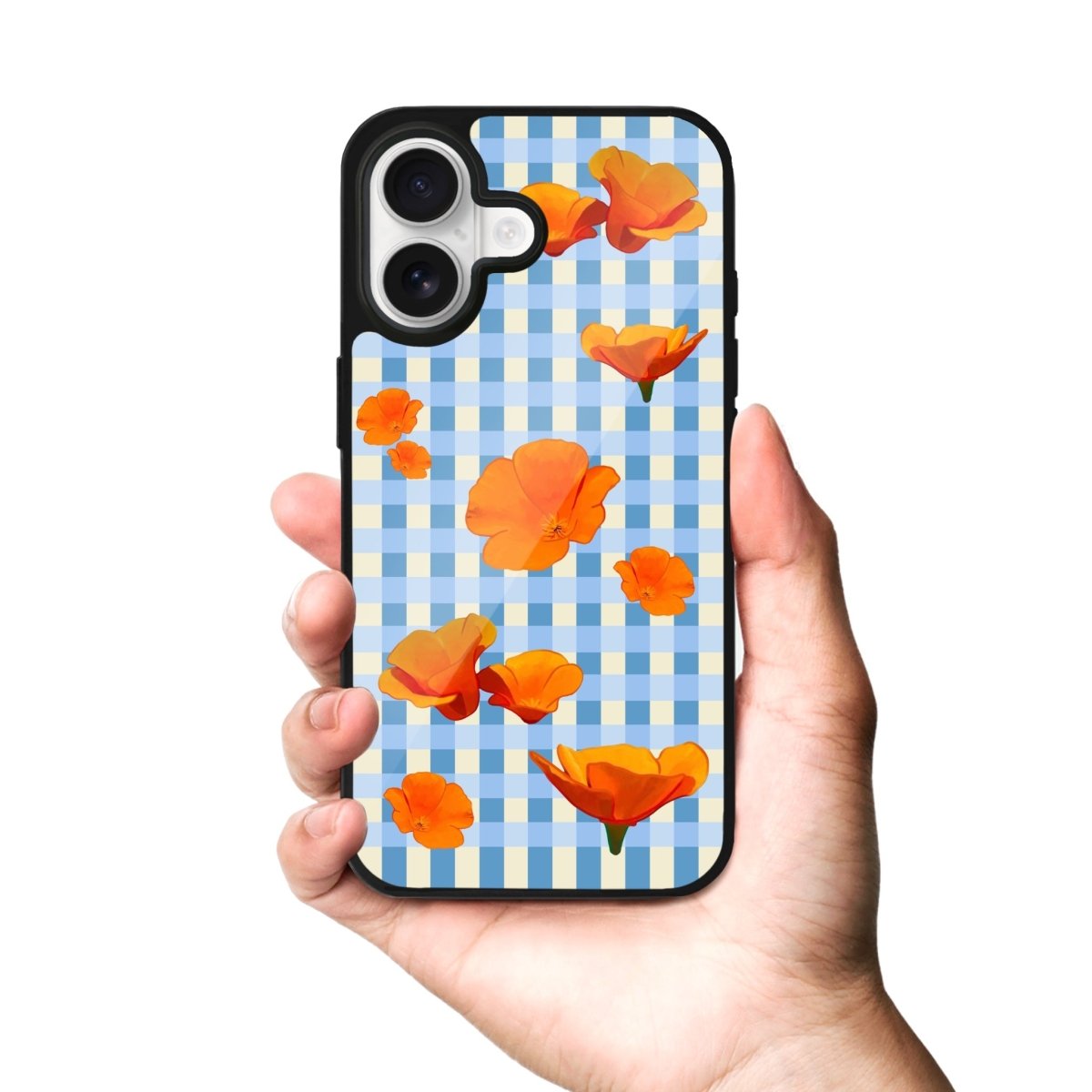 iPhone Poppies Glossy Telefon Kılıfı - Sumthincs