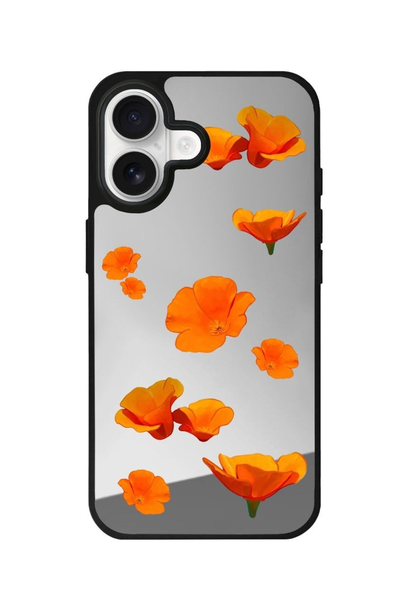 iPhone Poppies Mirror Aynalı Telefon Kılıfı - Sumthincs