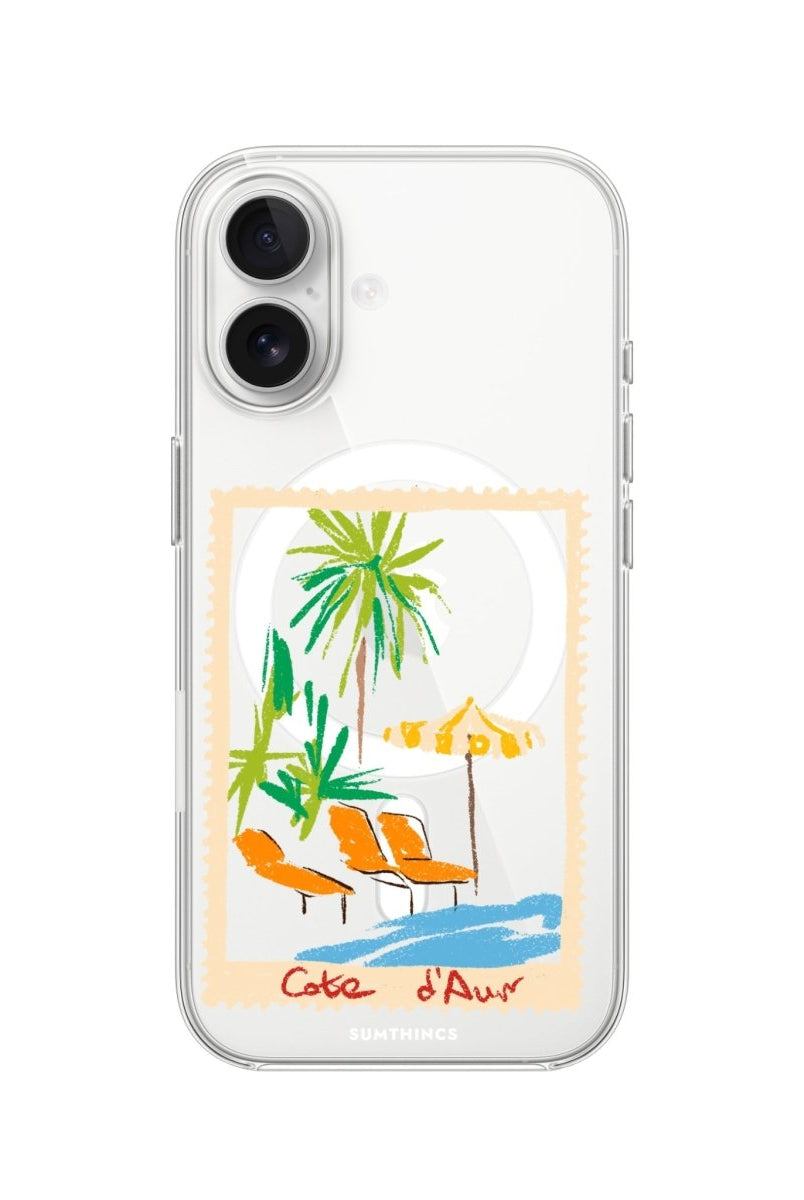 iPhone Postcard Clear Magsafe Telefon Kılıfı - Sumthincs