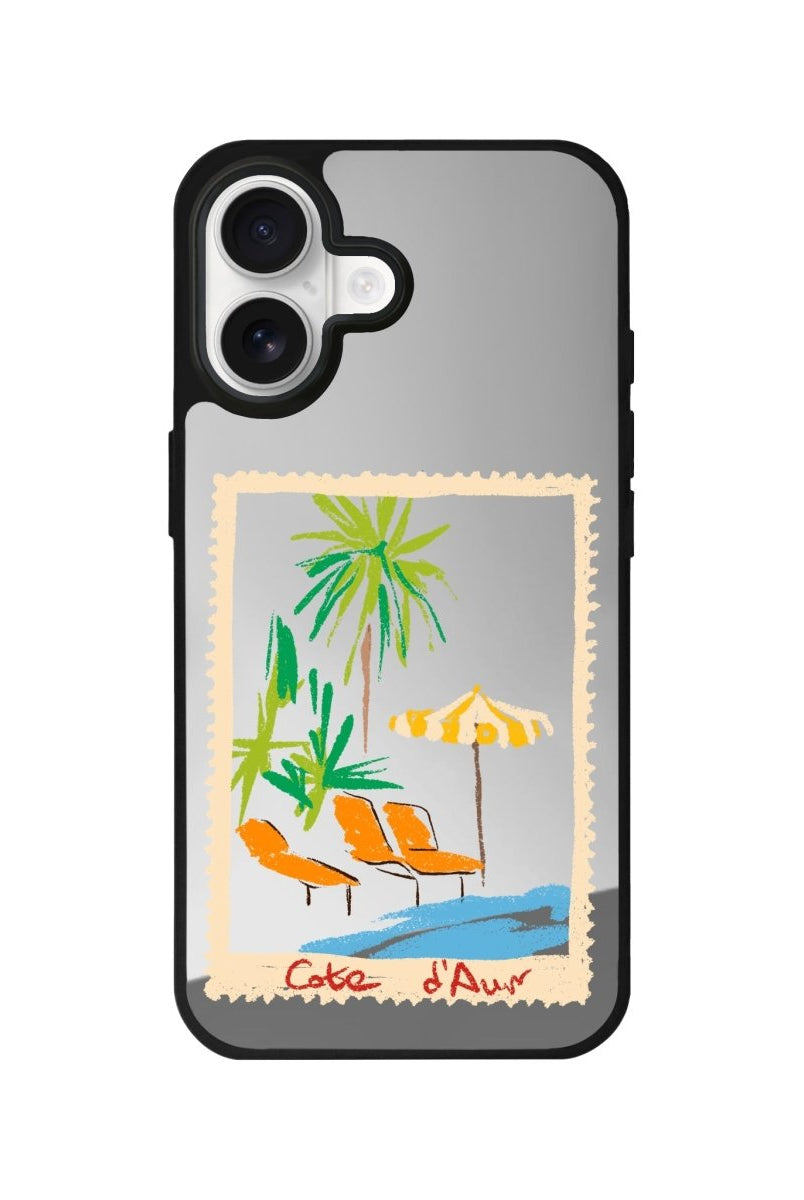 iPhone Postcard Mirror Aynalı Telefon Kılıfı - Sumthincs