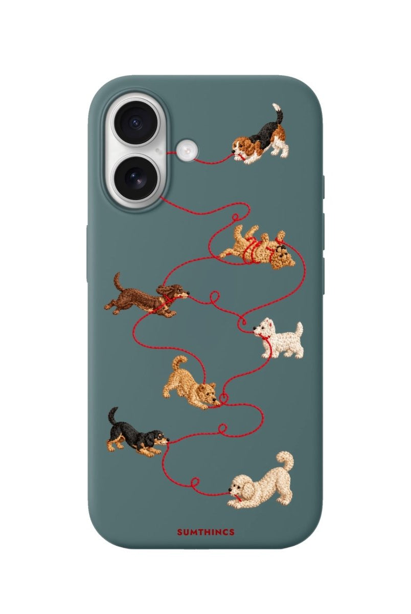iPhone Puppy Premium Telefon Kılıfı Kaktüs Yeşili - Sumthincs