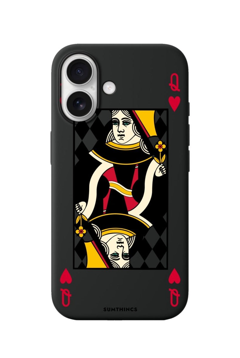 iPhone Queen Premium Telefon Kılıfı Siyah - Sumthincs