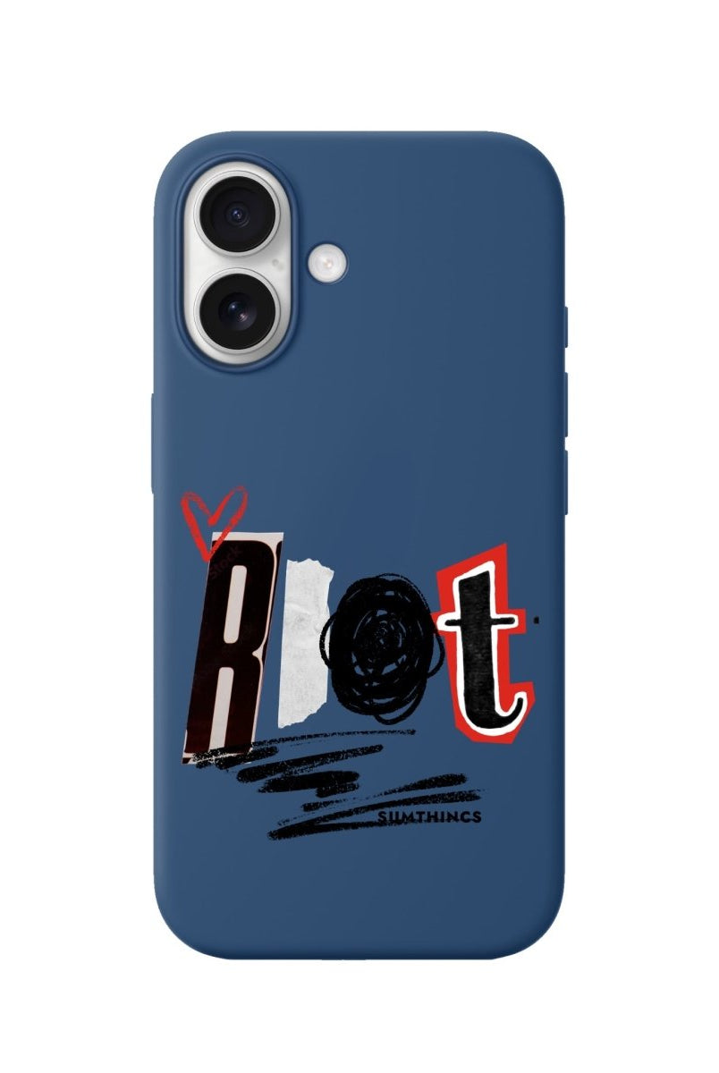 iPhone Rebel Premium Telefon Kılıfı Pasifik Mavi - Sumthincs