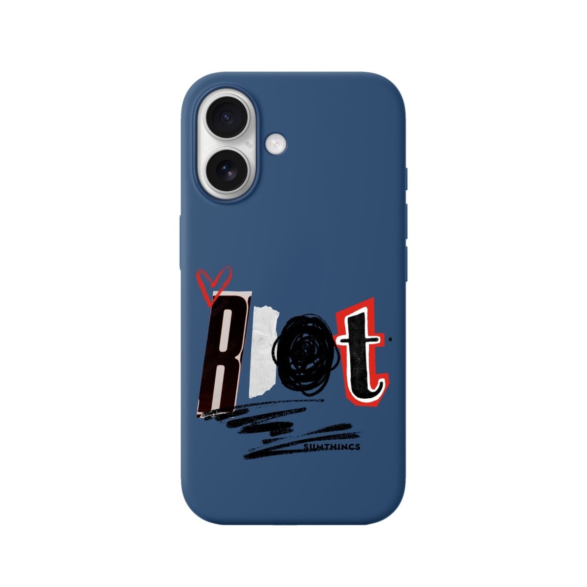 iPhone Rebel Premium Telefon Kılıfı Pasifik Mavi - Sumthincs