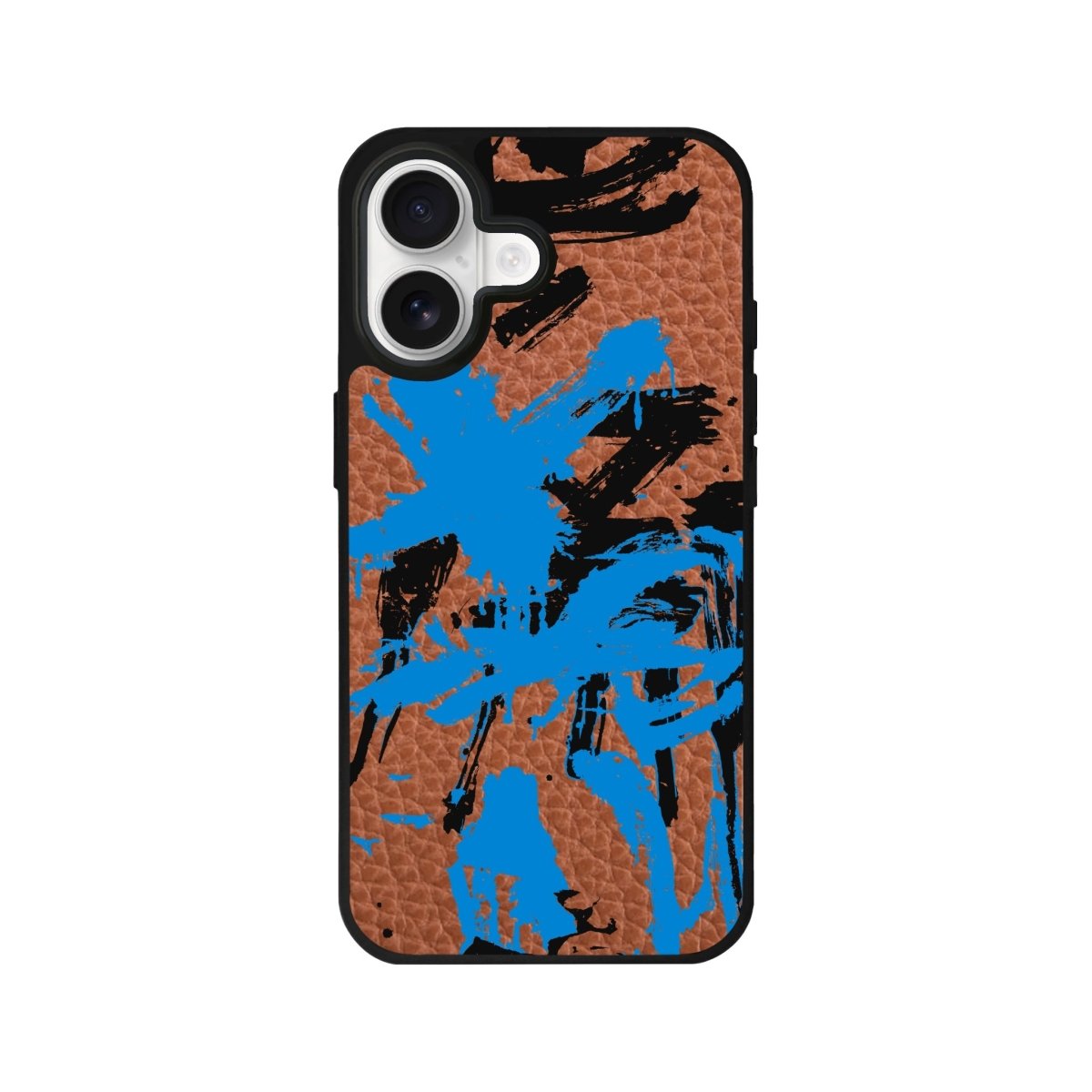 iPhone Rush Leather Deri Telefon Kılıfı Kahverengi - Sumthincs