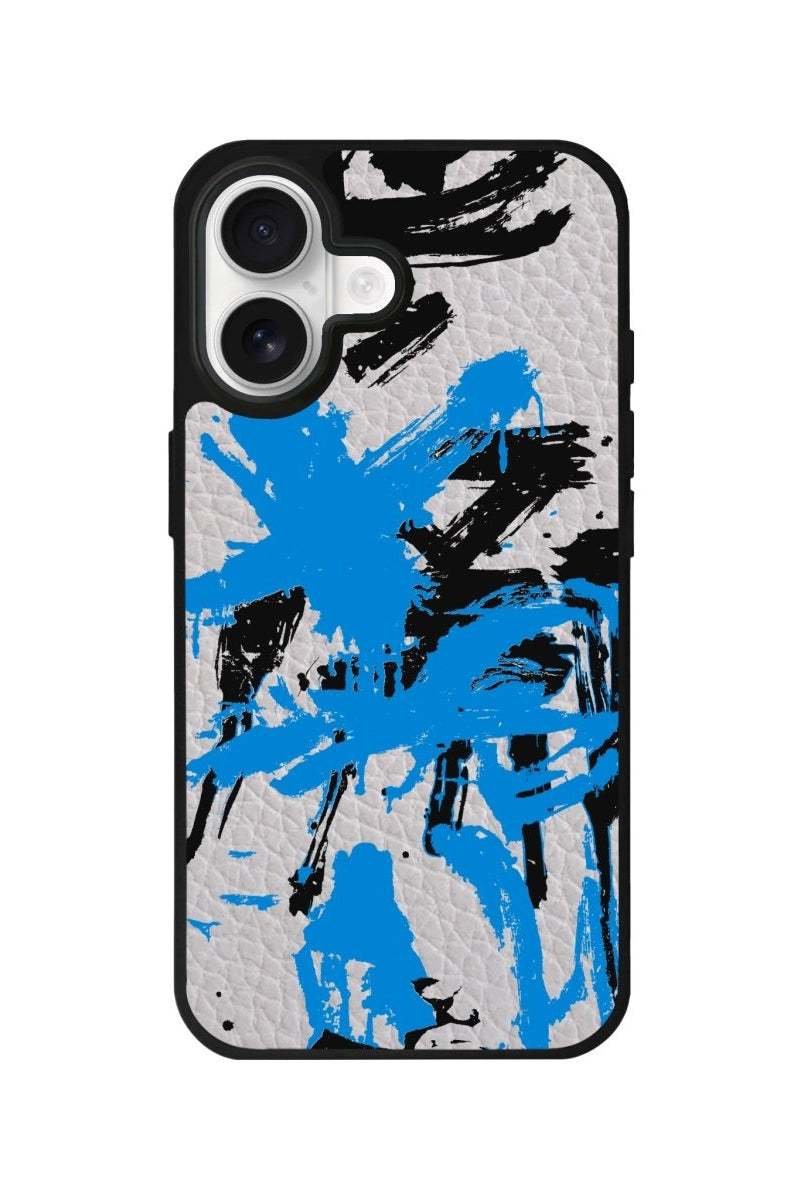 iPhone Rush Leather Deri Telefon Kılıfı Gri - Sumthincs