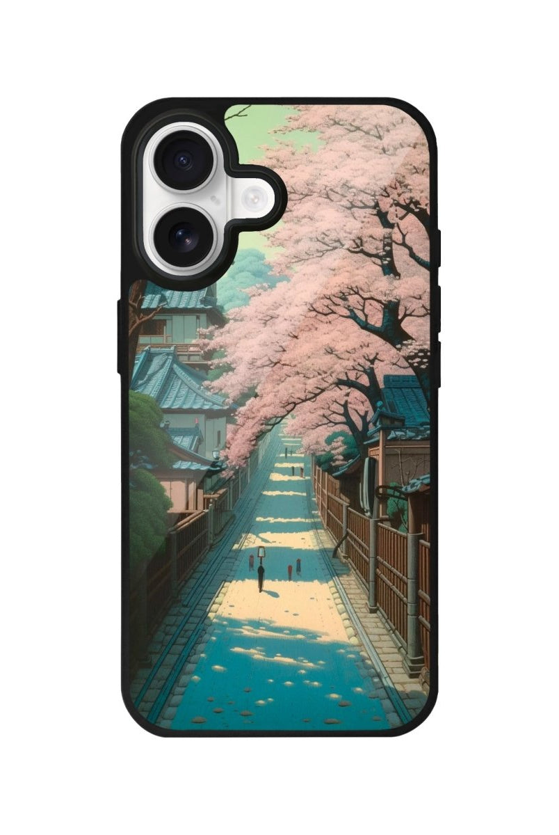 iPhone Sakura Road Glossy Telefon Kılıfı - Sumthincs
