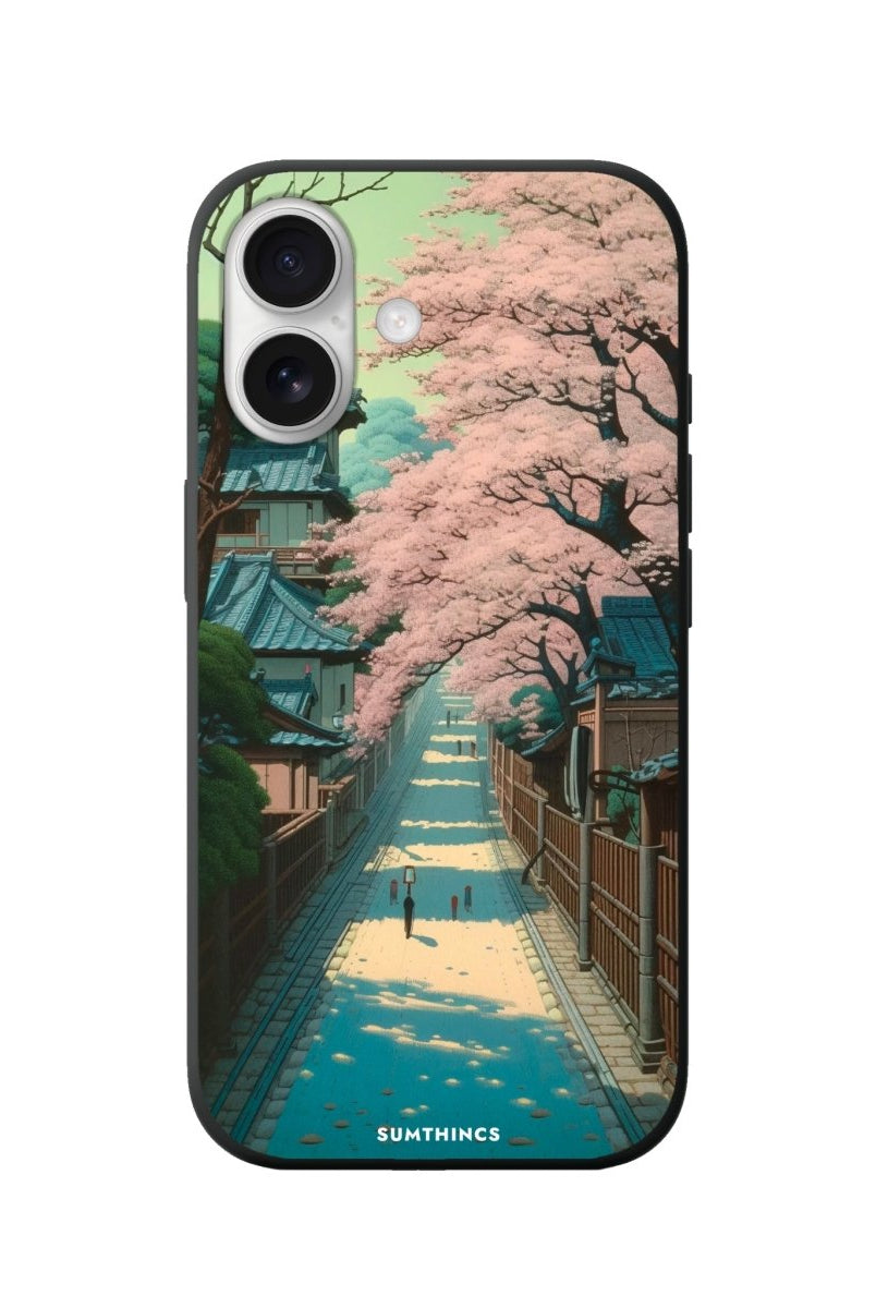 iPhone Sakura Road Premium Telefon Kılıfı - Sumthincs