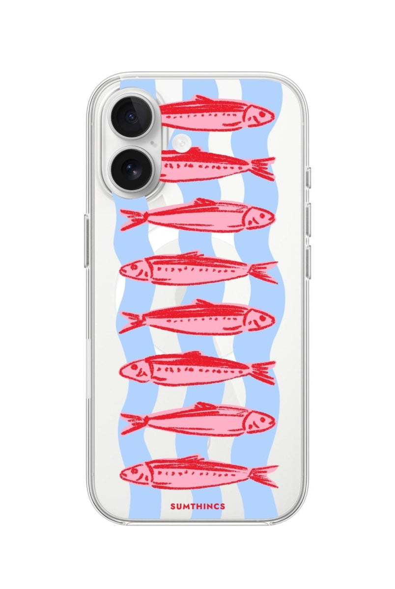 iPhone Sardine Clear Magsafe Telefon Kılıfı - Sumthincs