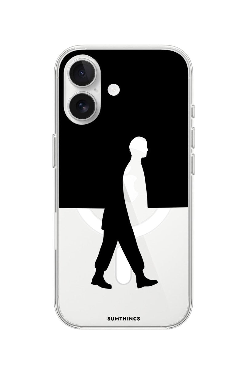 iPhone Silhouette Clear Magsafe Telefon Kılıfı - Sumthincs