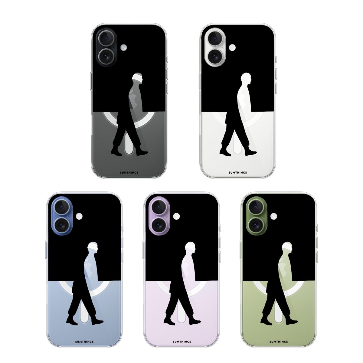 iPhone Silhouette Clear Magsafe Telefon Kılıfı - Sumthincs