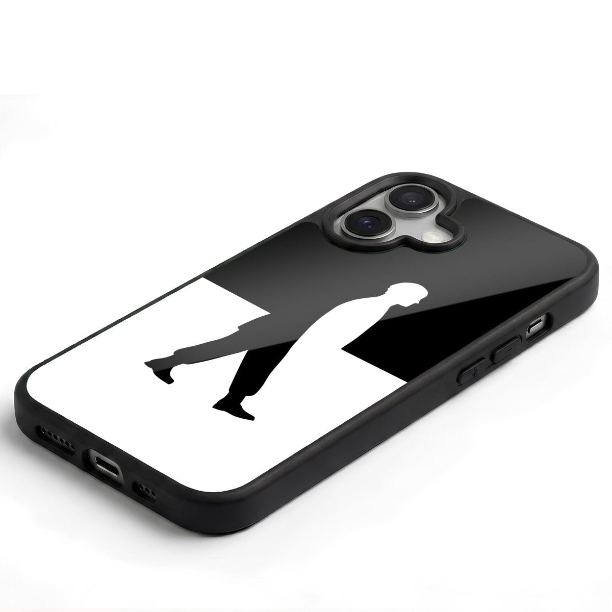iPhone Silhouette Glossy Telefon Kılıfı - Sumthincs