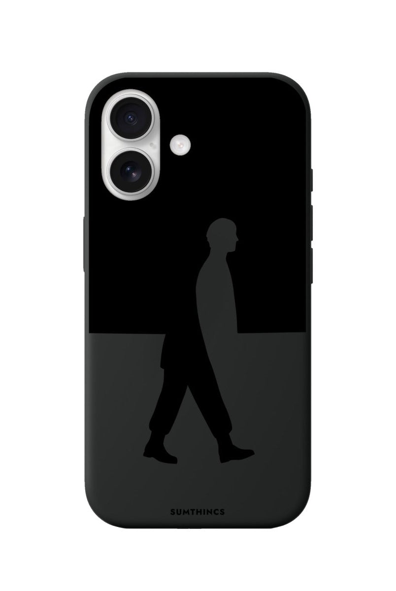 iPhone Silhouette Premium Telefon Kılıfı Siyah - Sumthincs