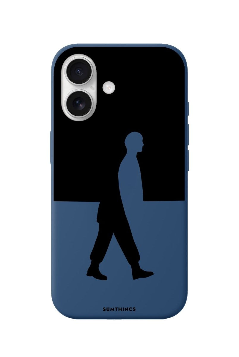 iPhone Silhouette Premium Telefon Kılıfı Pasifik Mavi - Sumthincs