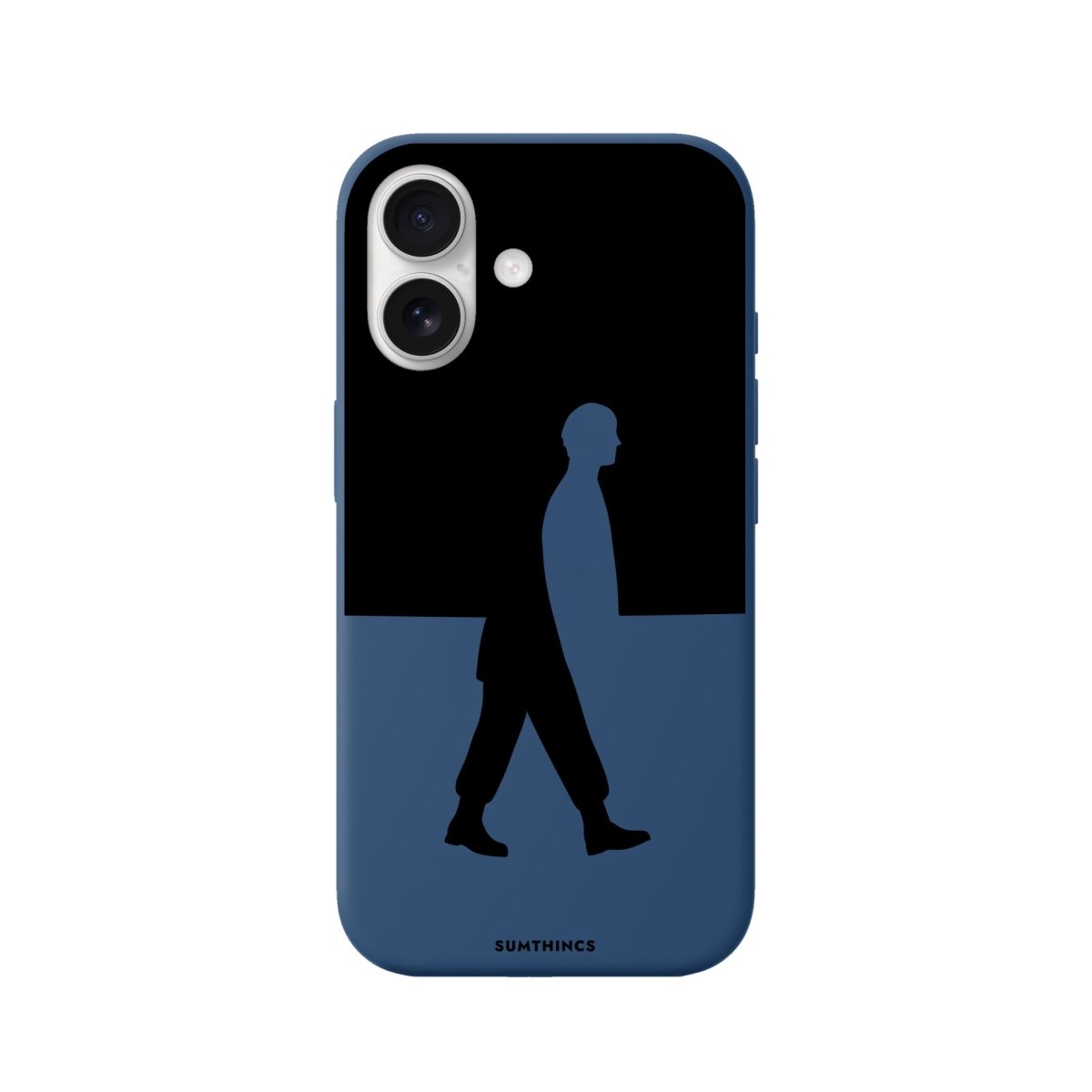 iPhone Silhouette Premium Telefon Kılıfı Pasifik Mavi - Sumthincs