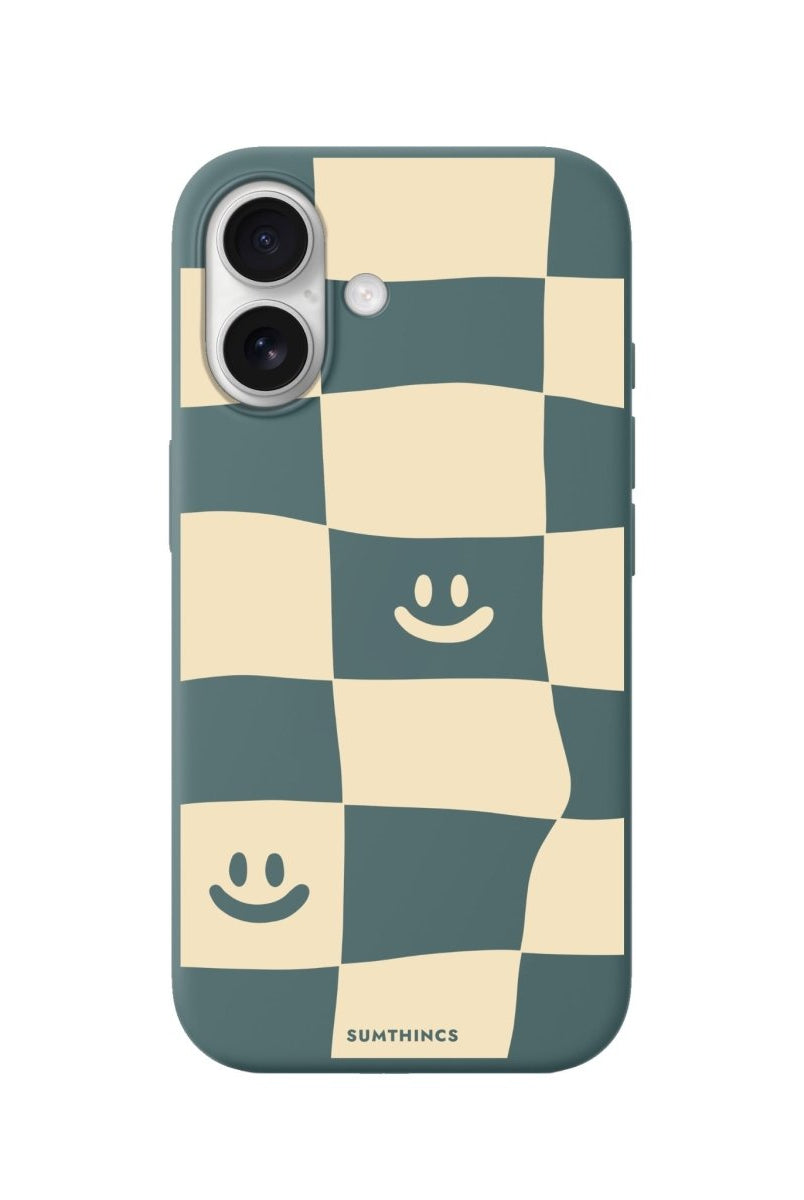iPhone Smiling Check Premium Telefon Kılıfı Kaktüs Yeşili - Sumthincs