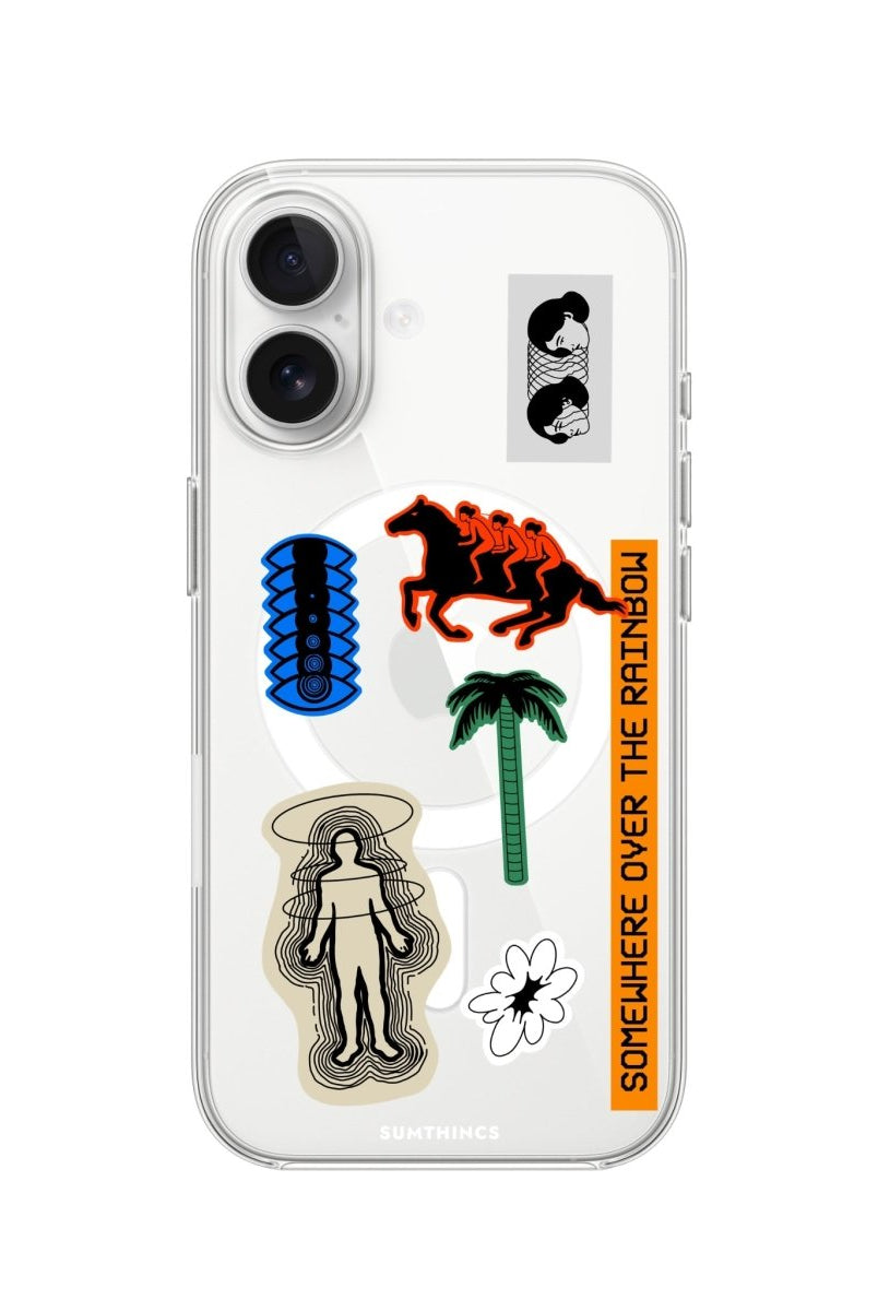 iPhone Somewhere Clear Magsafe Telefon Kılıfı - Sumthincs