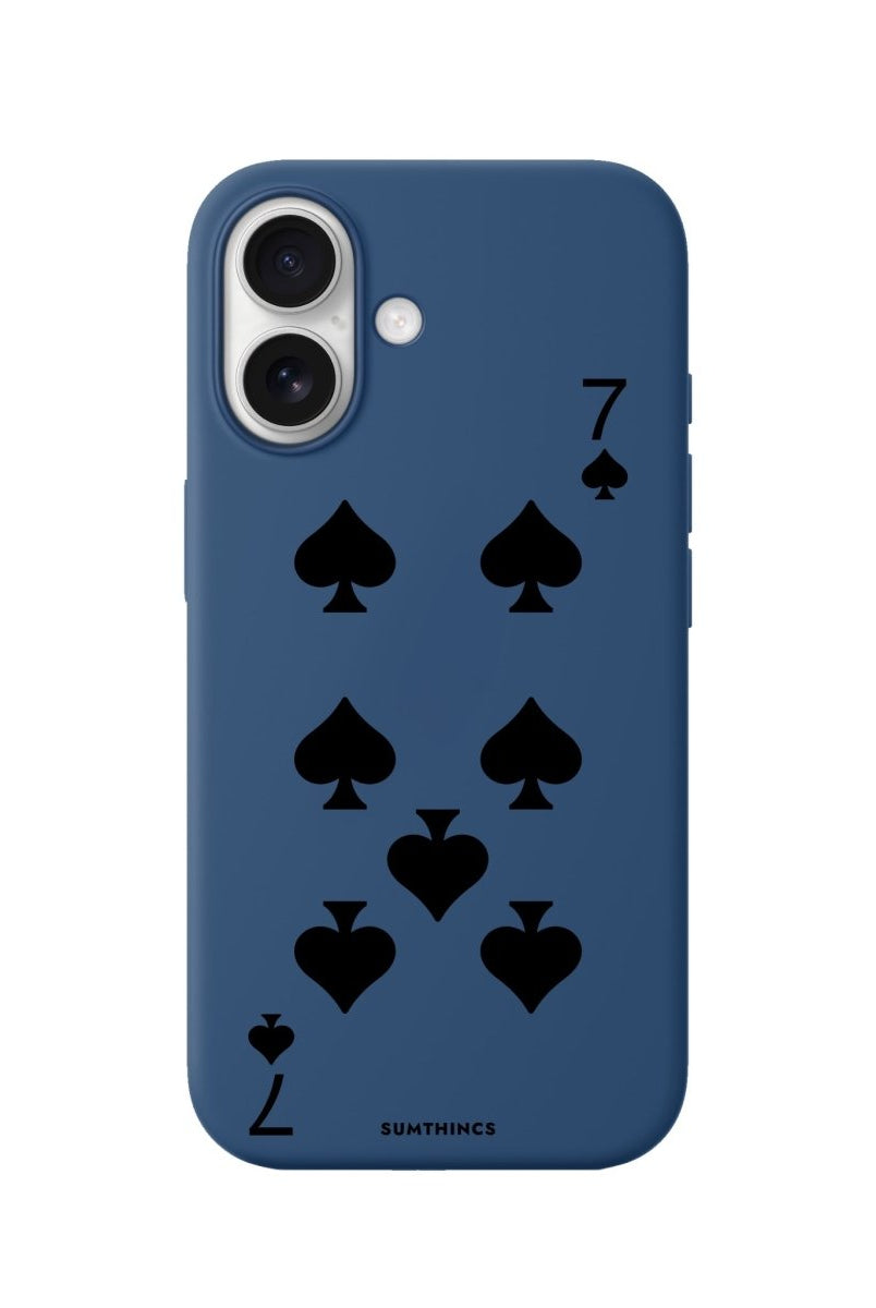 iPhone Spade7 Premium Telefon Kılıfı Pasifik Mavi - Sumthincs