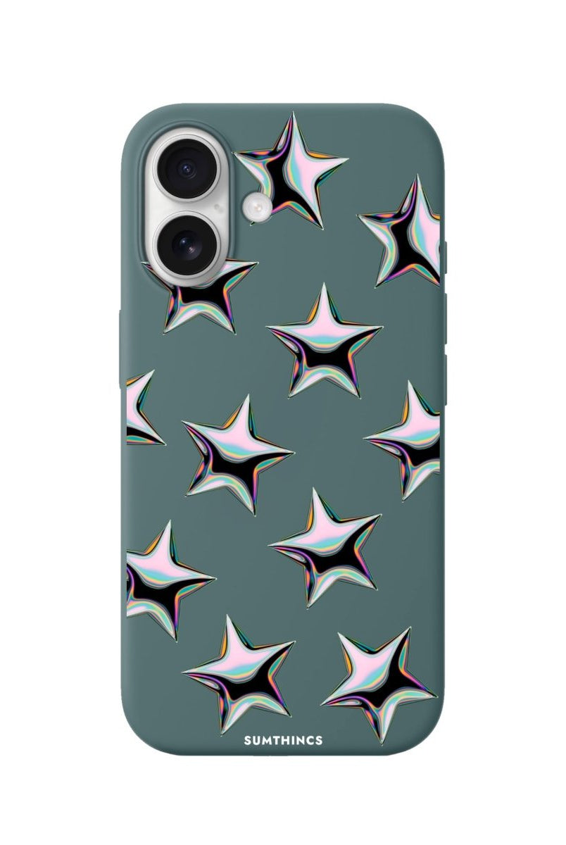 iPhone Stars Premium Telefon Kılıfı Kaktüs Yeşili - Sumthincs