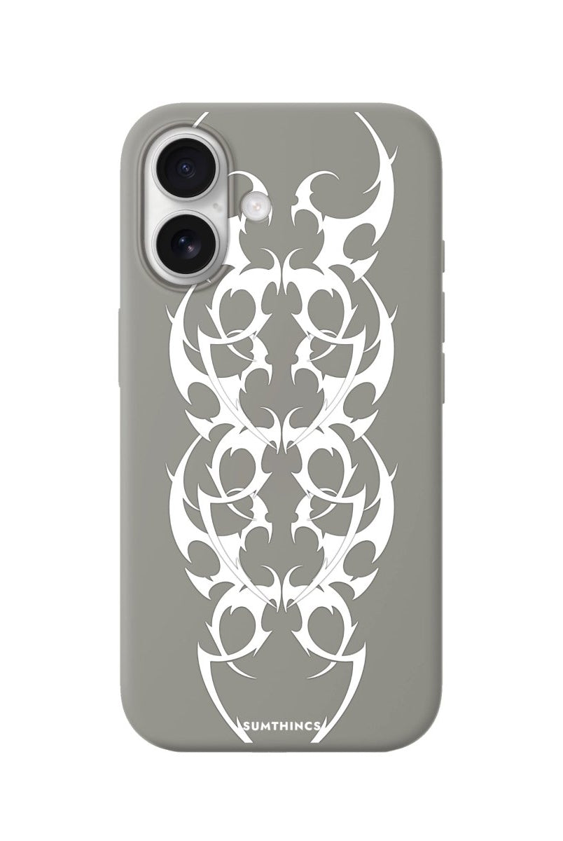 iPhone Thorn Premium Telefon Kılıfı Gri - Sumthincs