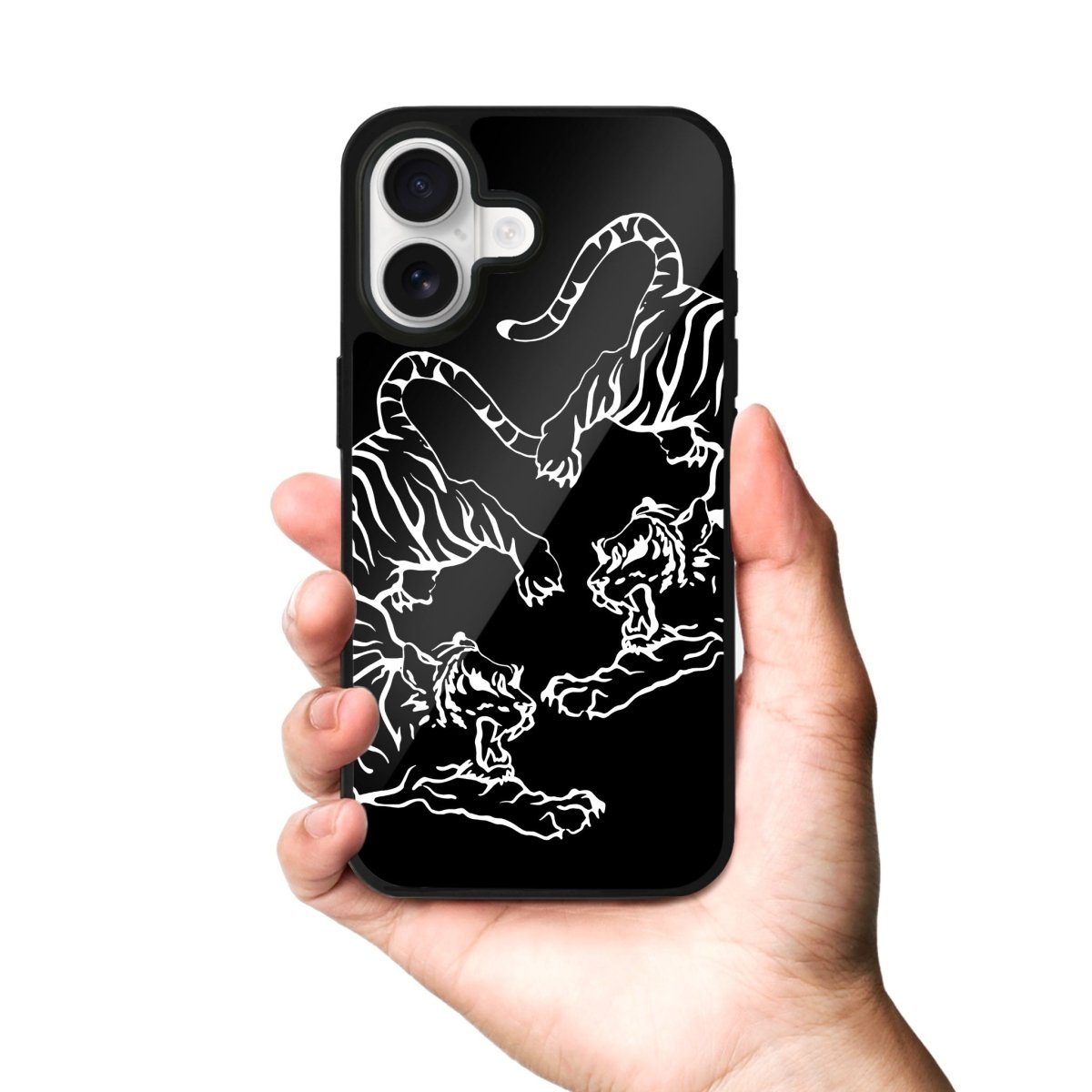 iPhone Tigers Glossy Telefon Kılıfı - Sumthincs