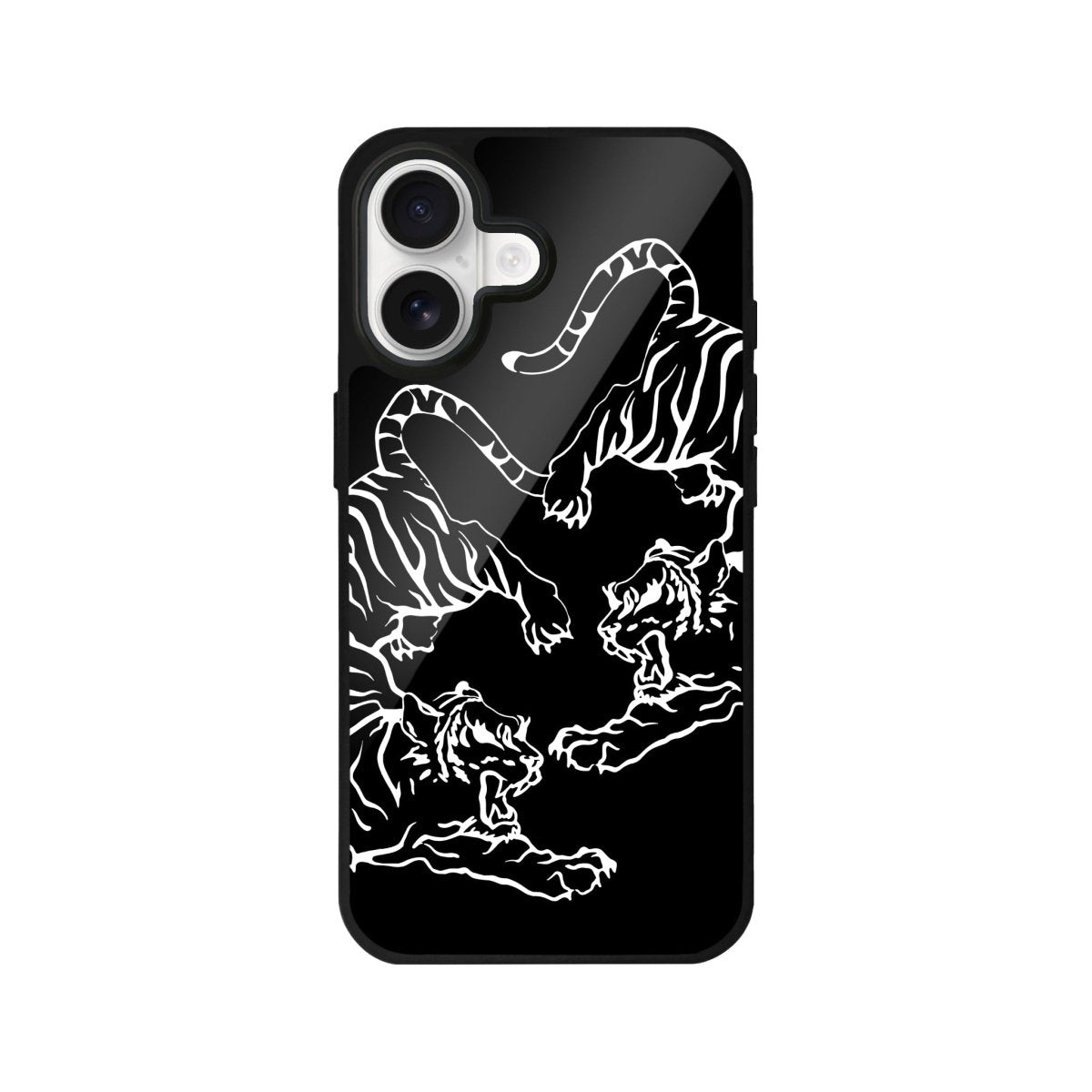 iPhone Tigers Glossy Telefon Kılıfı - Sumthincs