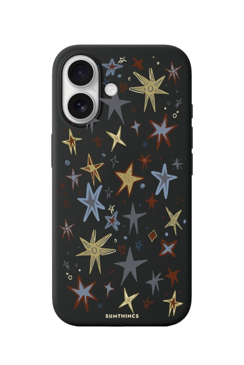 iPhone Twinkle Premium Telefon Kılıfı Siyah - Sumthincs