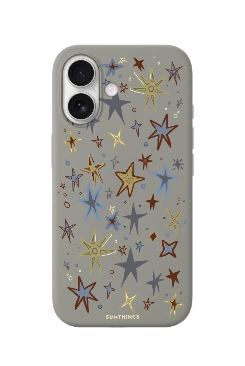 iPhone Twinkle Premium Telefon Kılıfı Gri - Sumthincs
