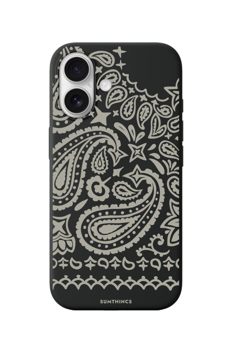 iPhone Urban Bandana Premium Telefon Kılıfı Siyah - Sumthincs