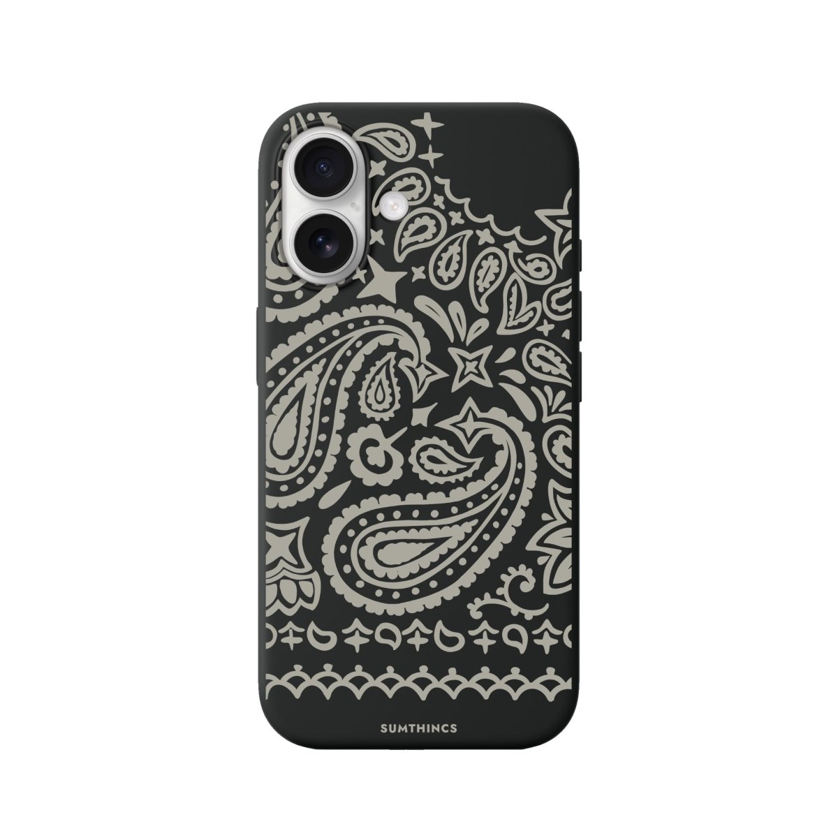 iPhone Urban Bandana Premium Telefon Kılıfı Siyah - Sumthincs