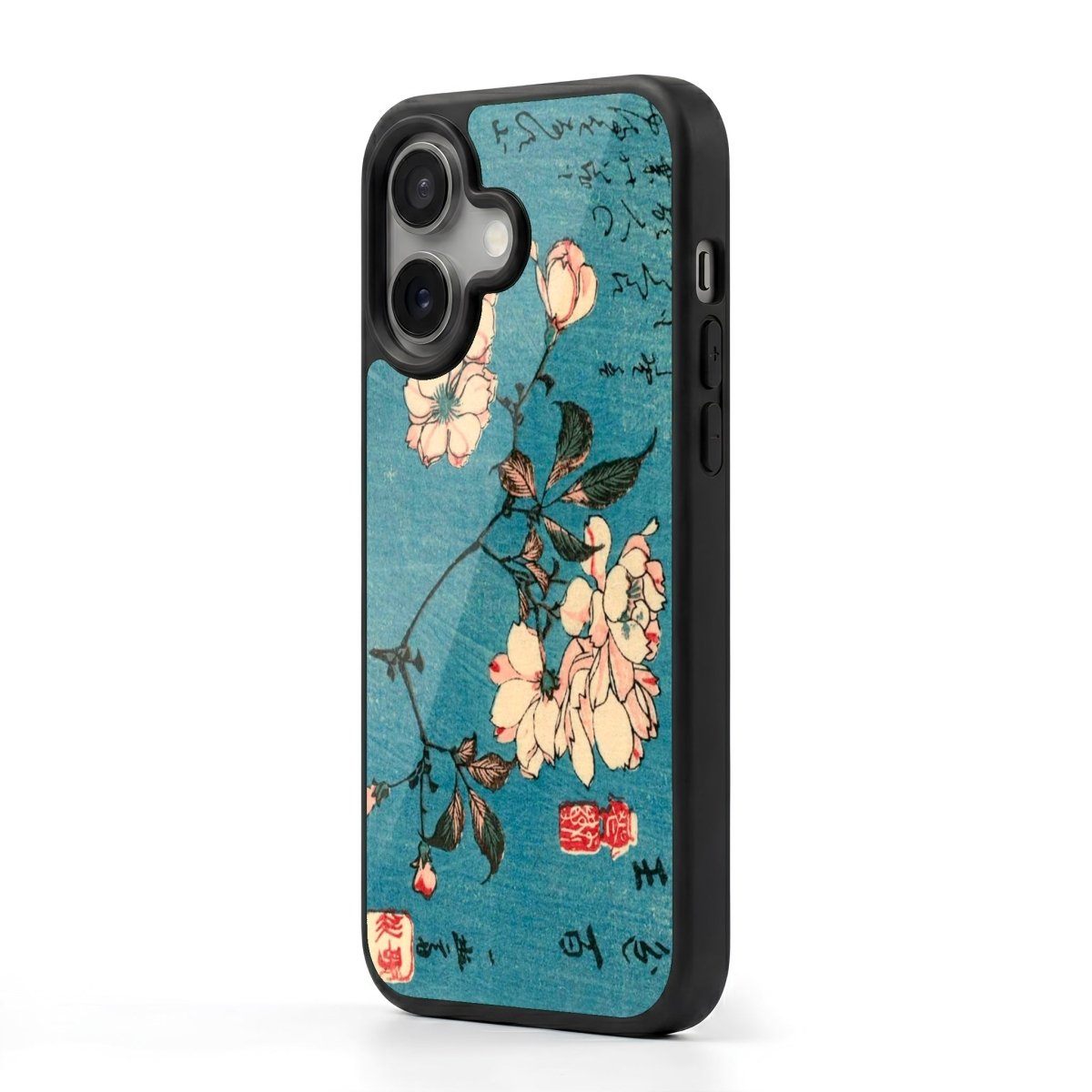 iPhone Vintage Sakura Glossy Telefon Kılıfı - Sumthincs