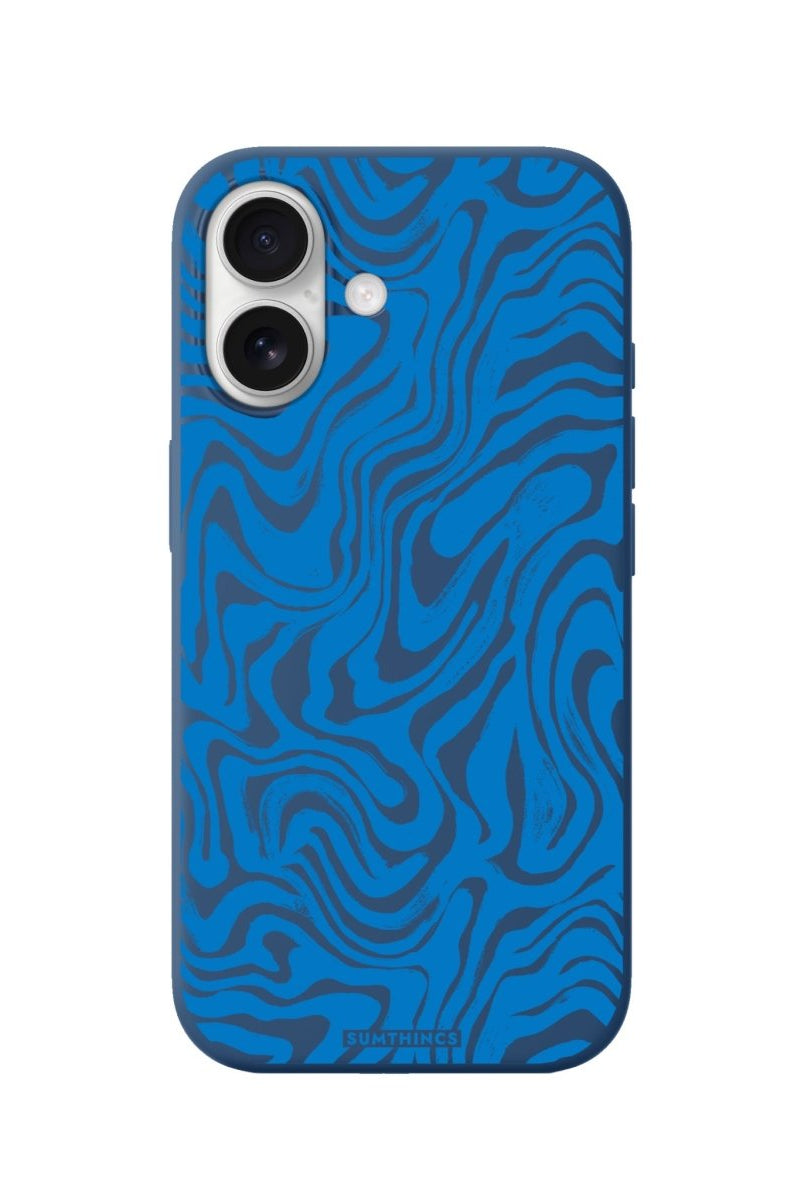 iPhone Vitamin Sea Premium Telefon Kılıfı Pasifik Mavi - Sumthincs