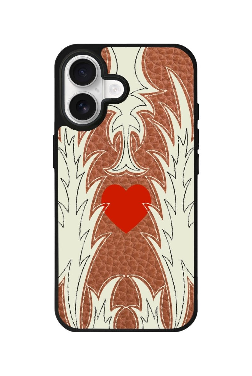 iPhone Wildheart Leather Deri Telefon Kılıfı Kahverengi - Sumthincs