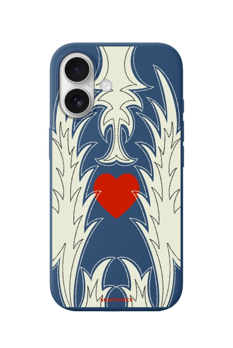 iPhone Wildheart Premium Telefon Kılıfı Pasifik Mavi - Sumthincs