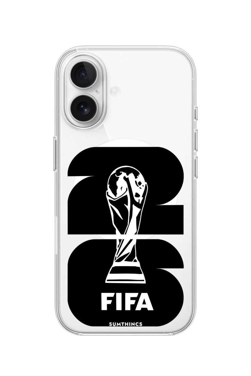 iPhone World Cup 26 Clear Magsafe Telefon Kılıfı - Sumthincs