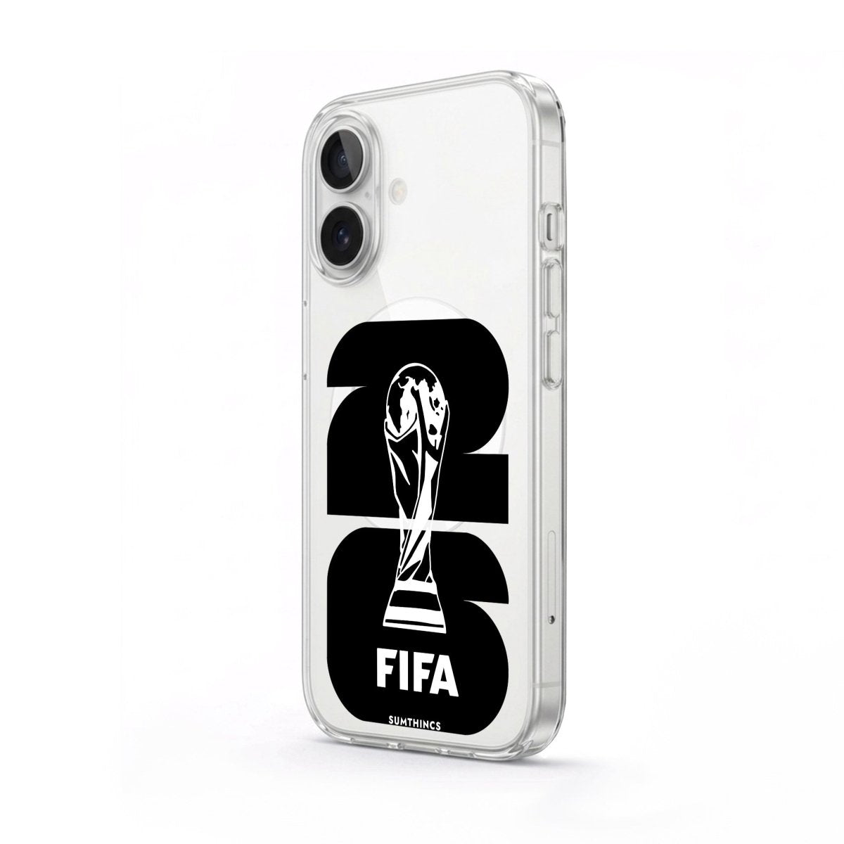 iPhone World Cup 26 Clear Magsafe Telefon Kılıfı - Sumthincs