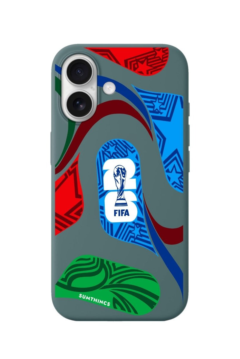 iPhone World Cup Ball Premium Telefon Kılıfı Kaktüs Yeşili - Sumthincs