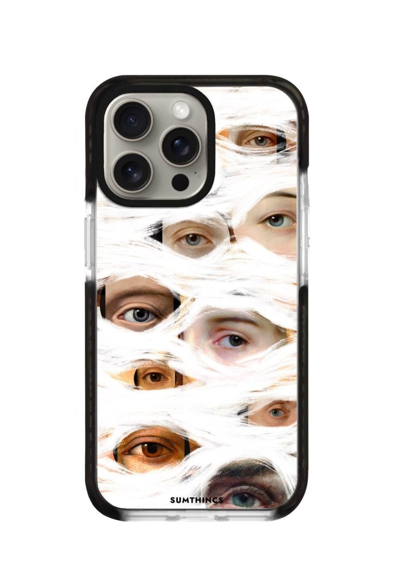 iPhone XR All Eyes On Me Procase Şeffaf Telefon Kılıfı Siyah Şeffaf - SUMTHINCS