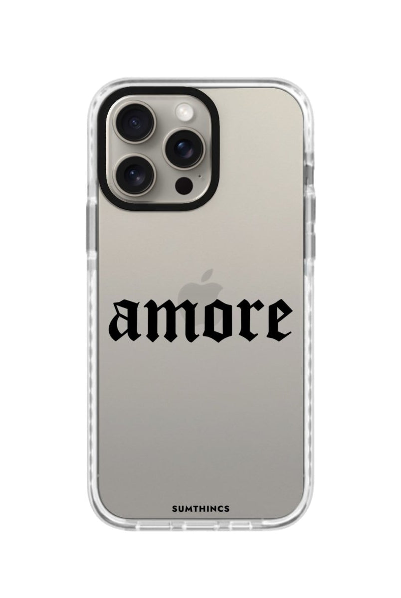 iPhone XR Amore Procase Şeffaf Telefon Kılıfı Beyaz Şeffaf - SUMTHINCS