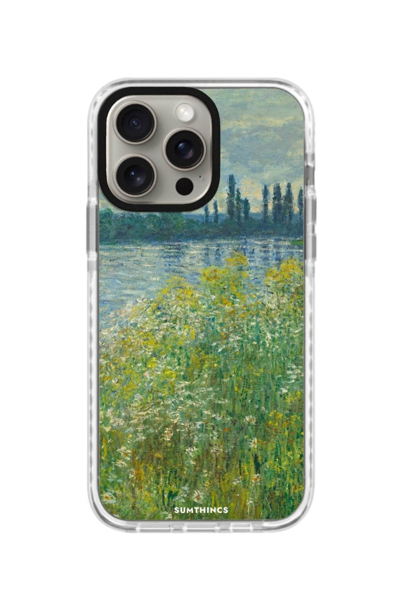 iPhone XR Banks of the Seine Procase Şeffaf Telefon Kılıfı Beyaz Şeffaf - SUMTHINCS