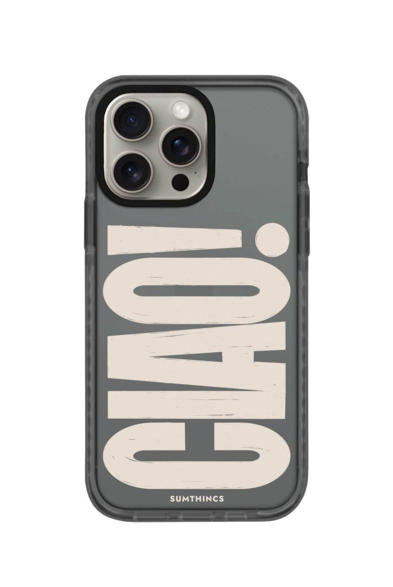 iPhone XR CIAO! Procase Şeffaf Telefon Kılıfı Antrasit - SUMTHINCS