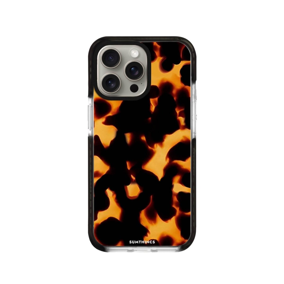 iPhone XR Citrus Procase Şeffaf Telefon Kılıfı Siyah Şeffaf - SUMTHINCS