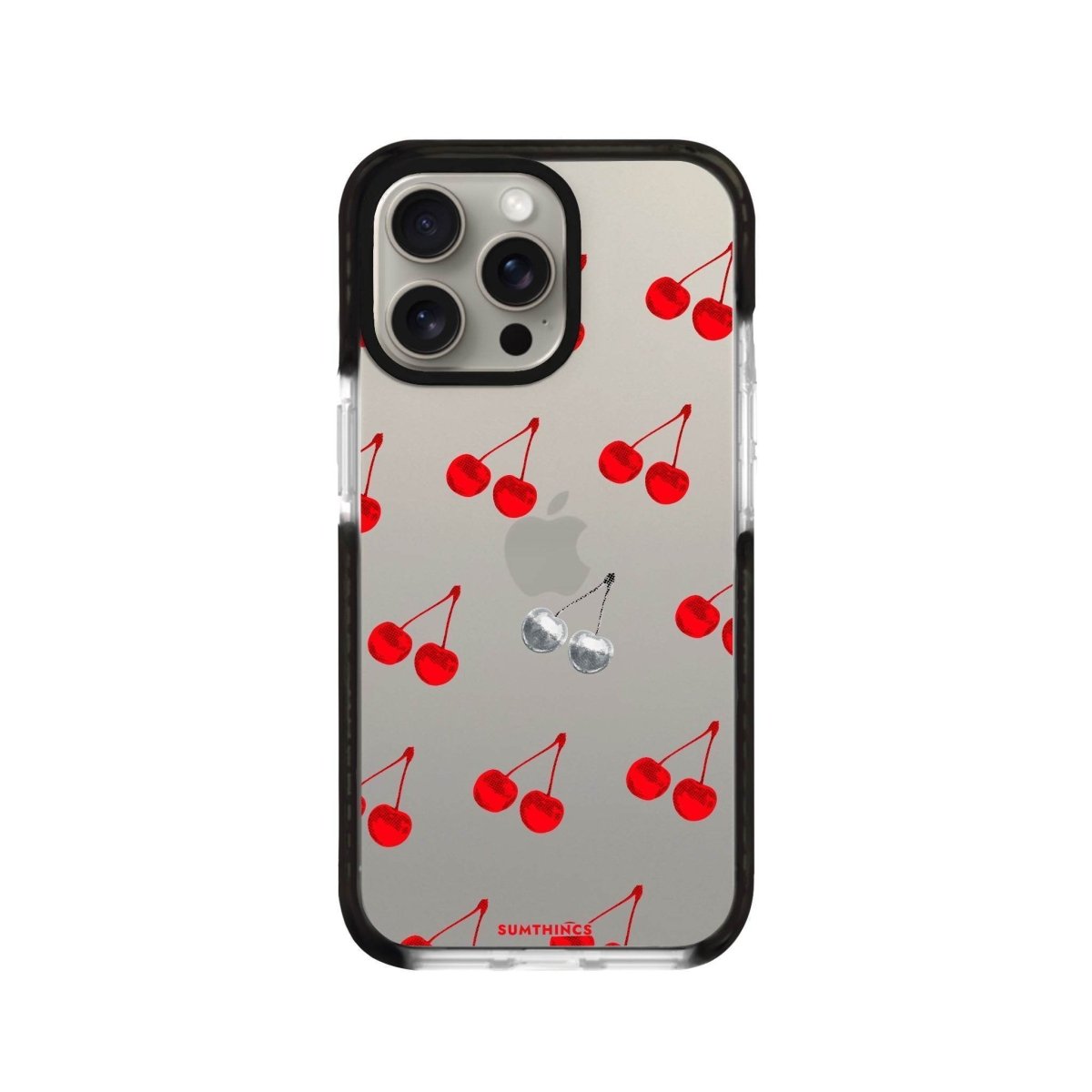 iPhone XR Disco Cherry Procase Şeffaf Telefon Kılıfı - SUMTHINCS