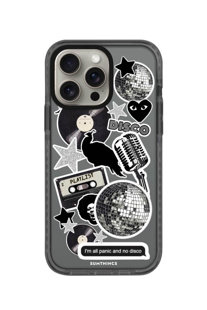 iPhone XR Disco Stickers Procase Şeffaf Telefon Kılıfı - SUMTHINCS