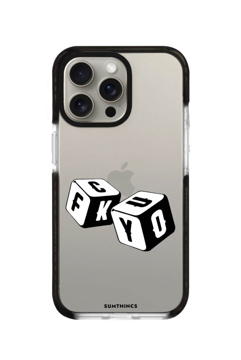 iPhone XR Fck You Procase Şeffaf Telefon Kılıfı - SUMTHINCS