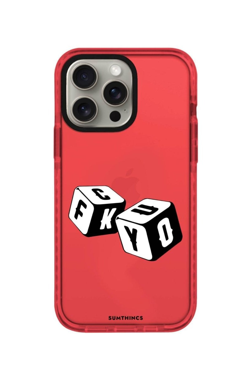 iPhone XR Fck You Procase Şeffaf Telefon Kılıfı - SUMTHINCS