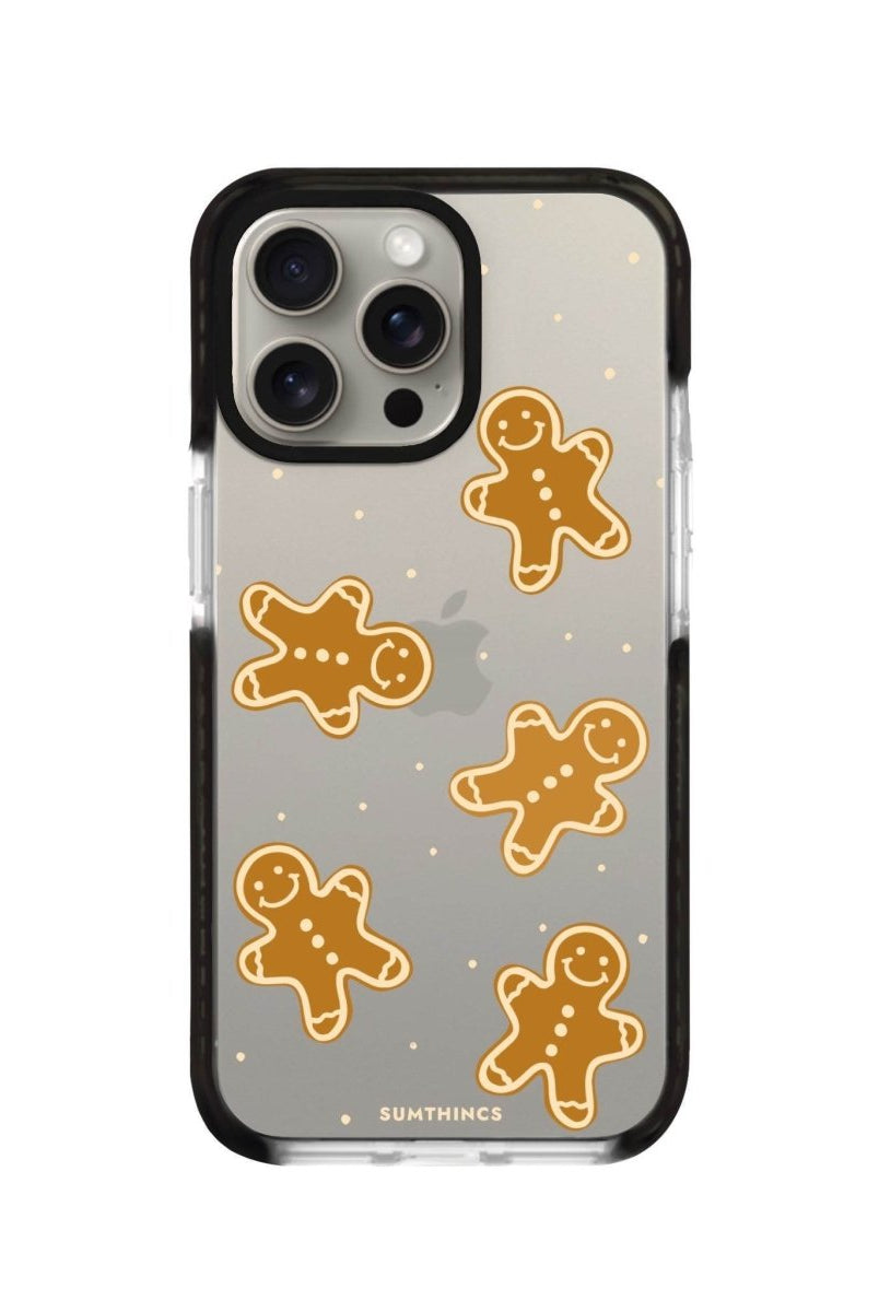 iPhone XR Gingerbread Man Procase Şeffaf Telefon Kılıfı Siyah Şeffaf - SUMTHINCS